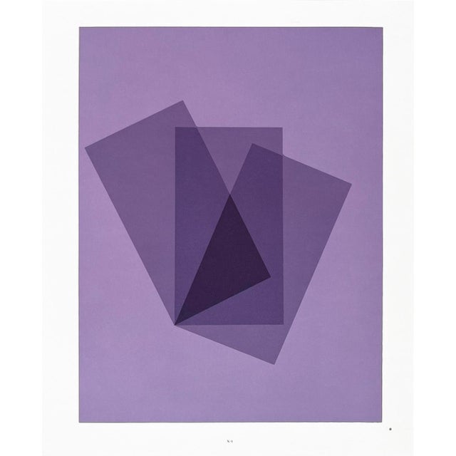 Artist: Josef Albers Country: Germany-USA Title: Plate X-1 Paper Size: 13.50 x 10.50 inches on Munken Print Cream Printed:...