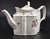 English Earthenware Commode-Shaped Teapot with Widow Finial, c.1810 For Sale - Image 5 of 15
