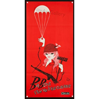 Brigitte Bardot 'B.B Goes to War' French Poster For Sale