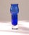 Cobalt Blue Glass Vase from Borgström Åseda, Sweden For Sale - Image 5 of 10