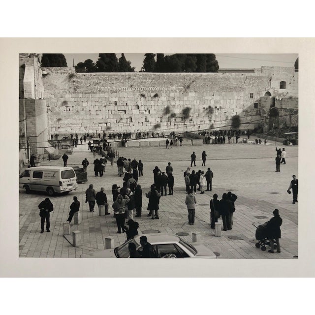 Mikael Levin, Jerusalem, Israel Western Wall Ed of 5 Vintage Silver gelatin Photograph Print, 2000 For Sale