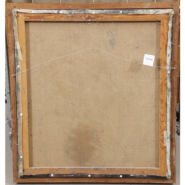 Sixten Lundbohm, Composition, 1950s, Oil on Canvas, Framed For Sale - Image 14 of 17