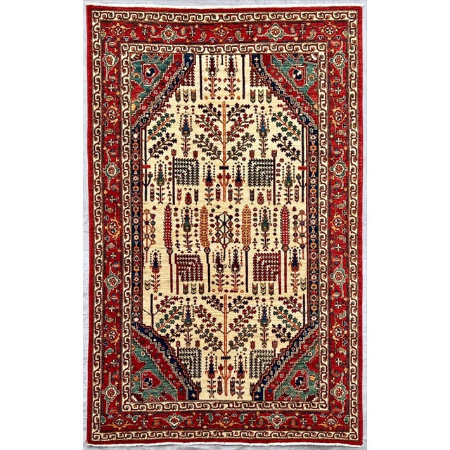 Textile 2020s Bidjar Persian Style Handmade Fine Rug For Sale - Image 7 of 7