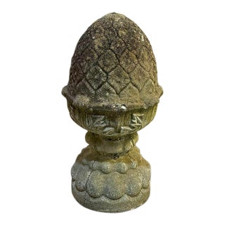 Concrete Artichoke Garden Statue For Sale
