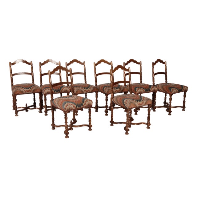 Mid-Century Modern Chairs, 1960, Set of 8 For Sale