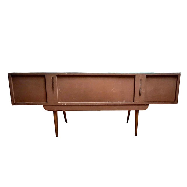Italian Mid 20th Century Modern Commode With Mirror For Sale - Image 10 of 10