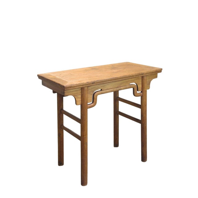 Chinese Antique Chinese Altar-Style Side Table For Sale - Image 3 of 9