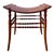 Early 20th Century Antique Egyptian Revival Bentwood Thebes Stool For Sale