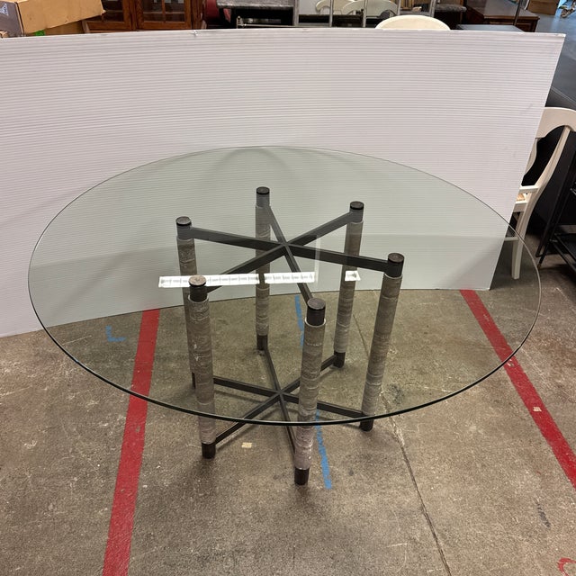 Uttermost Hex Dining Table, 60 Inch For Sale - Image 11 of 11