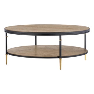 Century Furniture Monterey Round Cocktail Table - Light For Sale