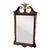 American Federal Carved Mahogany Parcel-Gilt Eagle Pediment Wall Mirror by Tomlinson For Sale