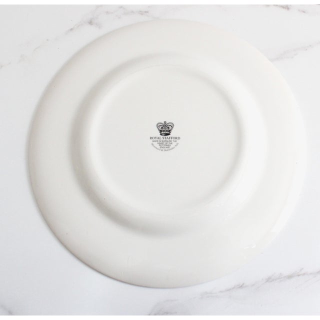 2010s English Ocean by Royal Stafford Blue Ship, Map Rim/Dinner Plate 11" For Sale - Image 5 of 5