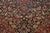 1940s Antique Black Medallion Mashad Khorassan Northeastern Knotted Wool Rug For Sale - Image 4 of 7