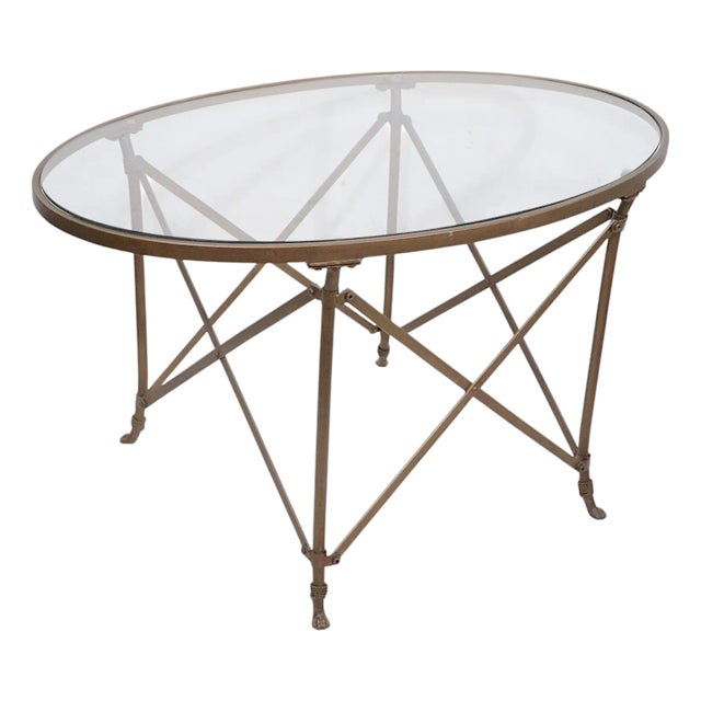 Neo Classic Ballard Designs Olivia Coffee Table For Sale