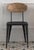 Metal New Chair in Wrought Iron with Wooden Back, Indoor and Outdoor For Sale - Image 7 of 18