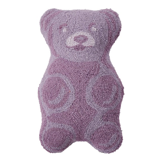 Gummy Bear Shaped Hook Pillow, 12" x 18" For Sale
