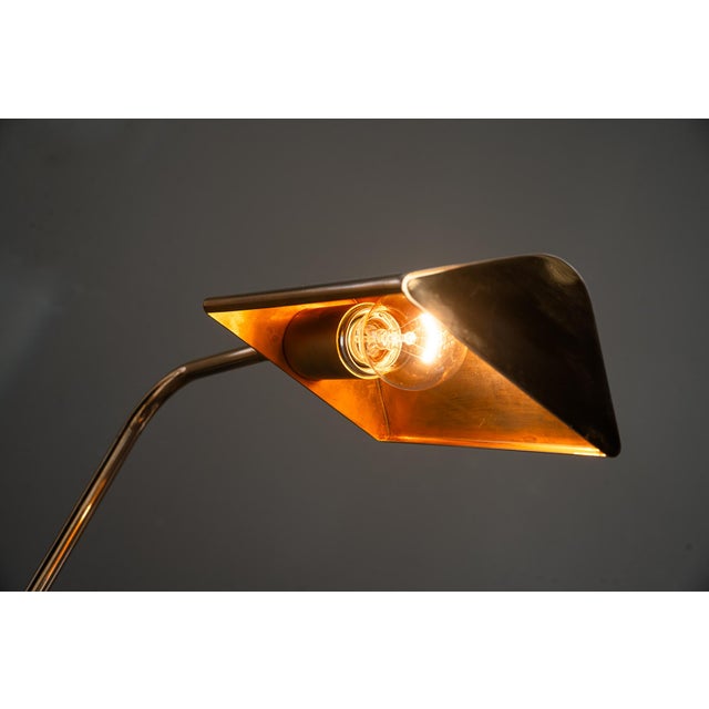 Adjustable Nickel-Plated Floor Lamp, Vienna, 1960s For Sale - Image 18 of 18