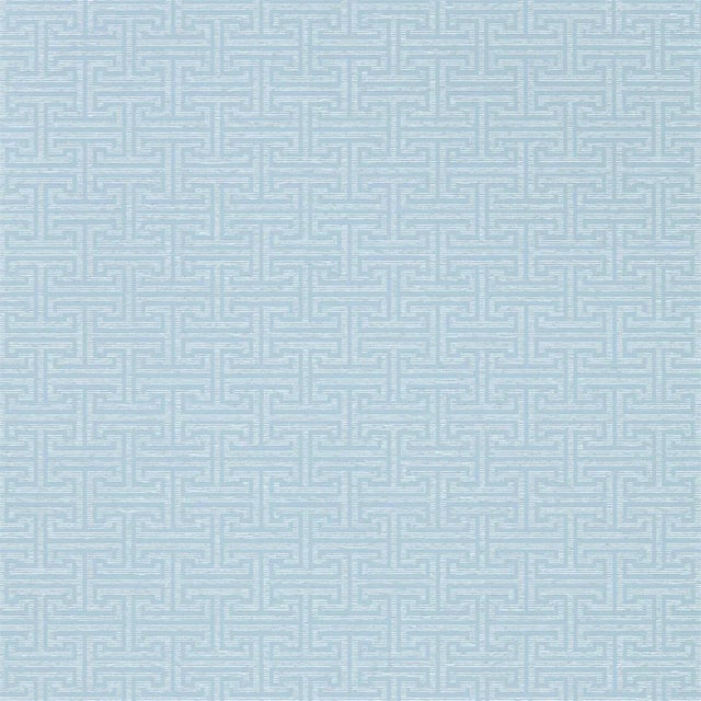 Zoffany Ormonde Key Wallpaper in Quartz Grey - a Sample For Sale