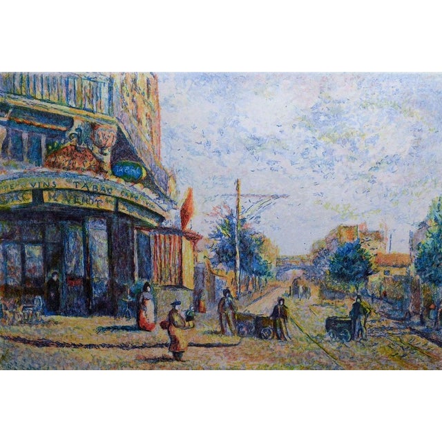 "Avenue of the Street Vendor" -State II Original Limited Edition engraving with aquatint printed by hand in France on 100...