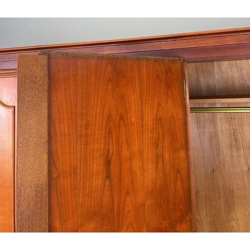 Wardrobe Vintage French Louis Xvi Style Five Door Carved Armoire Lot 4845 For Sale - Image 12 of 13