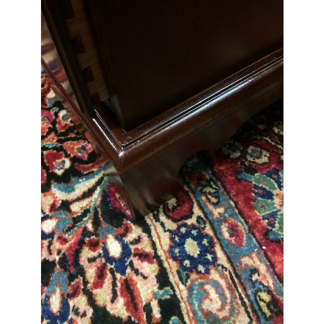 Vintage Nightstands, Mahogany Bedside Chests, Lexington Furniture, the Pair For Sale - Image 10 of 12