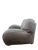 Roche Bobois Roche Bobois Leather Lounge Chair With Ottoman For Sale - Image 4 of 10