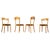 Vintage Italian Bistro and Papercord Dining Chairs, 1980s, Set of 4 For Sale - Image 13 of 13
