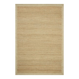Amber Lewis x Loloi Lilah Natural / Antique Ivory 5'-0" x 7'-6" Area Rug For Sale