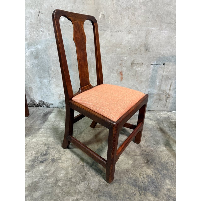 Late 19th Century George II Style Dining Chairs Set of 6 – 2 Armchairs 4 Side Chairs For Sale - Image 10 of 16