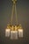 Art Deco Chandelier with Glass Sticks, Vienna, 1920s For Sale - Image 3 of 18