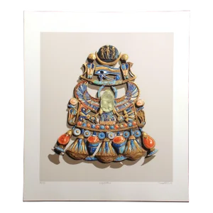 Dallas John "King's Pectoral" Signed & Numbered Serigraph Art