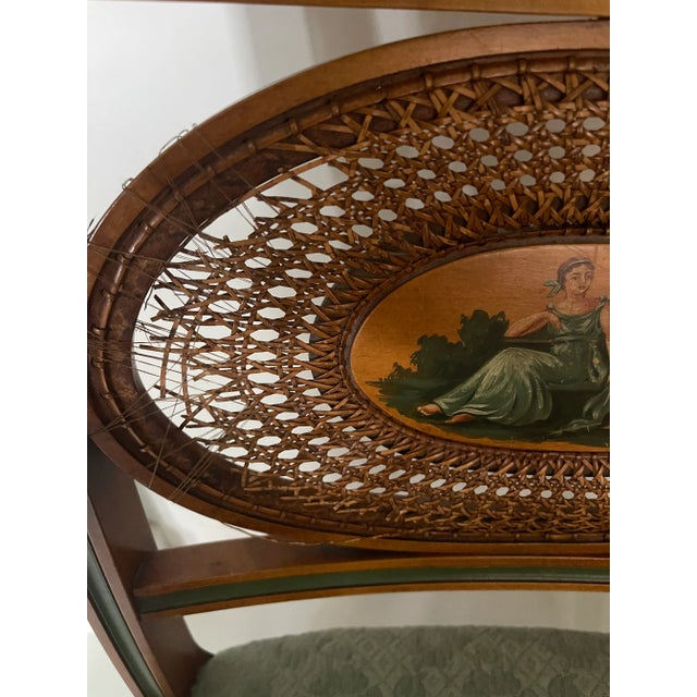 1950s 1950s Adams Style Neoclassical Hollywood Regency Chair For Sale - Image 5 of 7