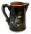 1940s Hand-Painted Tlaquepaque Black Pitcher For Sale