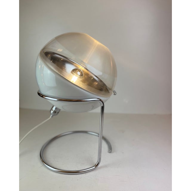 Guzzini Focus Table Lamp by F. Lenci for Guzzini, 1960s For Sale - Image 4 of 18