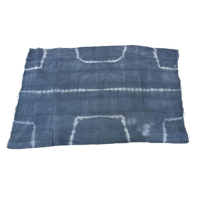 Early 20th Century Indigo Textile Dogon or Mossi 65x40 Inch For Sale In Denver - Image 6 of 7