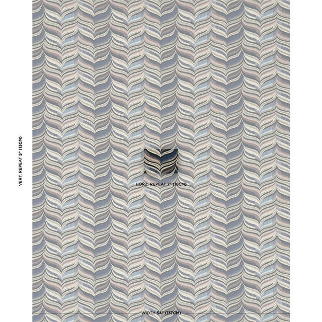 An elegant abstract design inspired by classic bargello tapestries, Loulou fabric is a textural tour de force that...