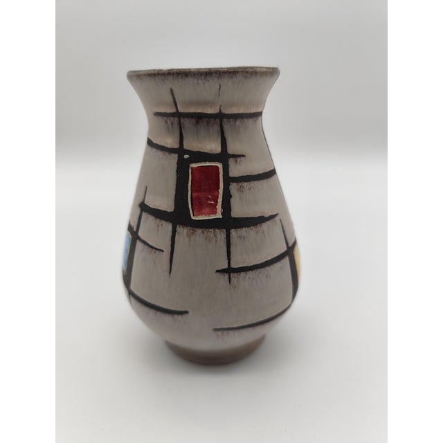 Mid-Century Modern Mid-Century Vase by Bodo Mans for Bay Keramik, Model 501-14, 1960s For Sale - Image 3 of 7