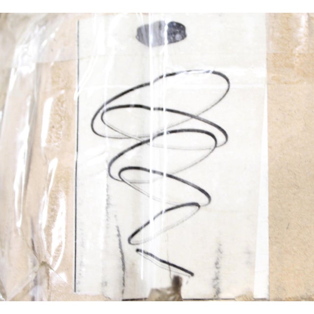 Large 6 Ring Chandelier | Adjustable For Sale - Image 4 of 5