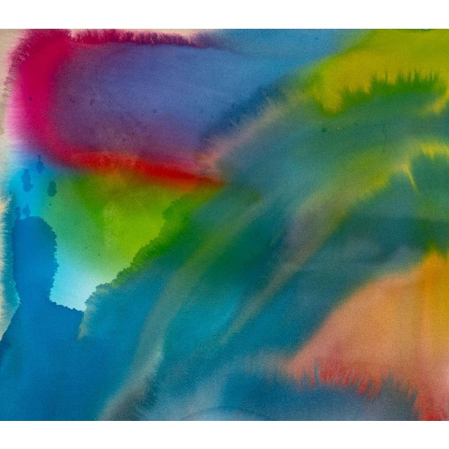 Liz Markus (American, b. 1967), "Electrom", Acrylic on Canvas, 2022, signed, titled, and dated verso, unframed. 60" H x...