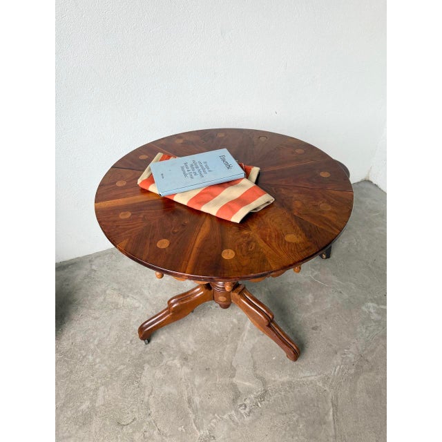 Biedermeier Side Table, 1890s For Sale - Image 13 of 18