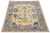 Contemporary Hand-Knotted Oushak Style Wool Rug in Ivory, Soft Blue, & Pastel For Sale - Image 9 of 12