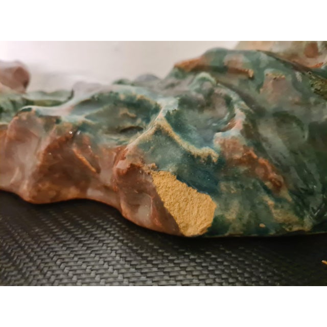 Savino Tripodi, Figurative Sculptures, 1980s, Glazed Terracotta, Set of 2 For Sale - Image 9 of 18