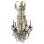 1940s French 6-Arm Crystal Chandelier For Sale - Image 13 of 13