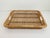 Large rattan tray attributed to maker Artek, Finland, produced in the 1960s, though the tray is without signature or...