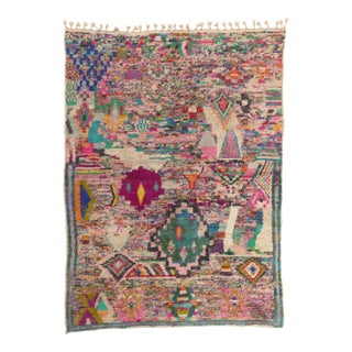 Contemporary Boujad Moroccan Rug, 09'09 X 13'04 For Sale