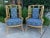 1960s Vintage Boho Chic Bamboo Wingback Armchairs - a Pair For Sale - Image 5 of 12