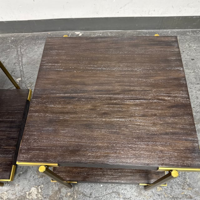 Theodore Alexander Ta Studio Zara Side Tables, Pair For Sale - Image 12 of 12