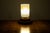 Small bedroom lamps, Poland, mid-20th century. Very good condition, professionally restored. Wood: walnut Dimensions:...