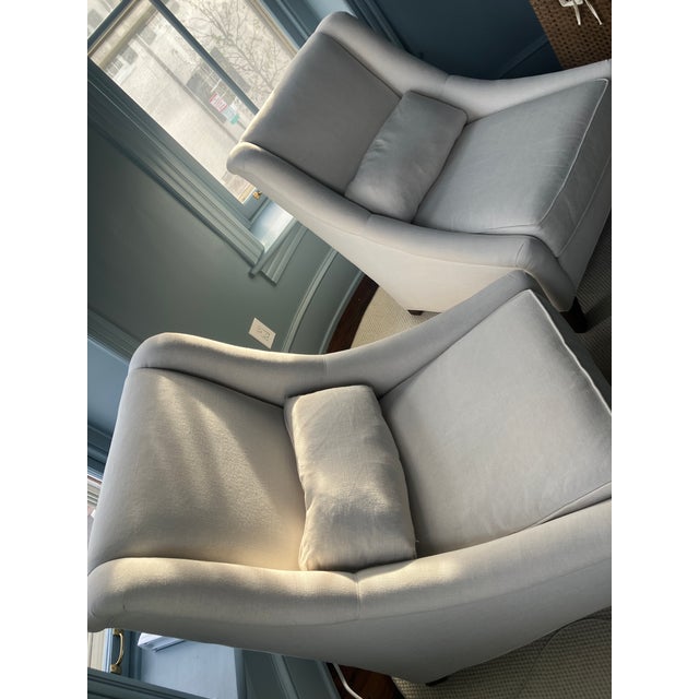 White Two Mitchell Gold + Bob Williams Marlena Accent Chairs For Sale - Image 8 of 11