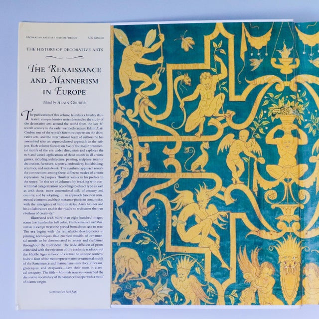 1994 “The Renaissance and Mannerism in Europe” Decorative Arts Book For Sale - Image 9 of 16